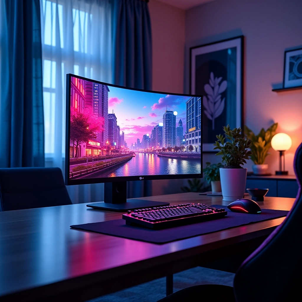 LG Unveils 2025 Gaming Monitors with Bendable 5K2K OLED Technology